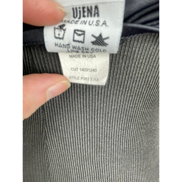 UjENA‎ 84 Black Calypso Goddess Bikini Top Adjustable Back Size 1X - Picture 7 of 10